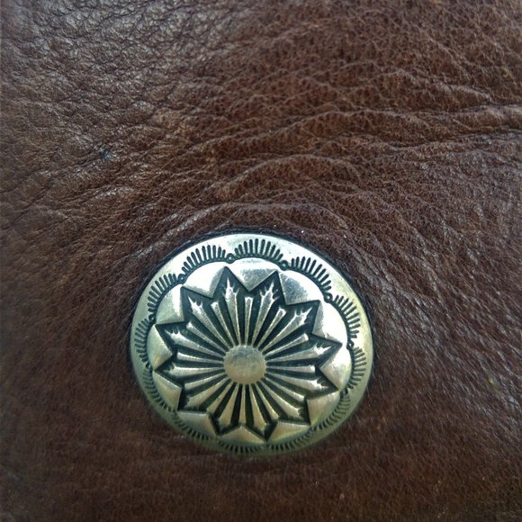 Ellington Vintage Pebbled Leather Messenger Crossbody Bag Adjustable Straps - Picture 7 of 10